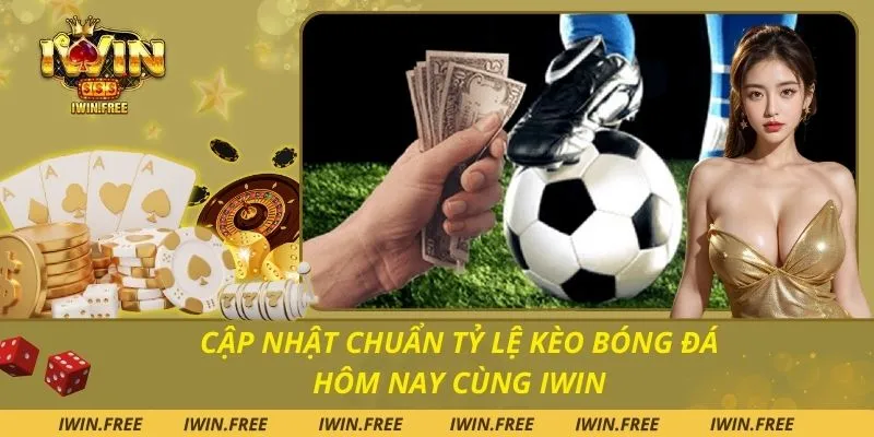 Cập Nhật Chuẩn Tỷ Lệ Kèo Bóng Đá Hôm Nay Cùng Iwin