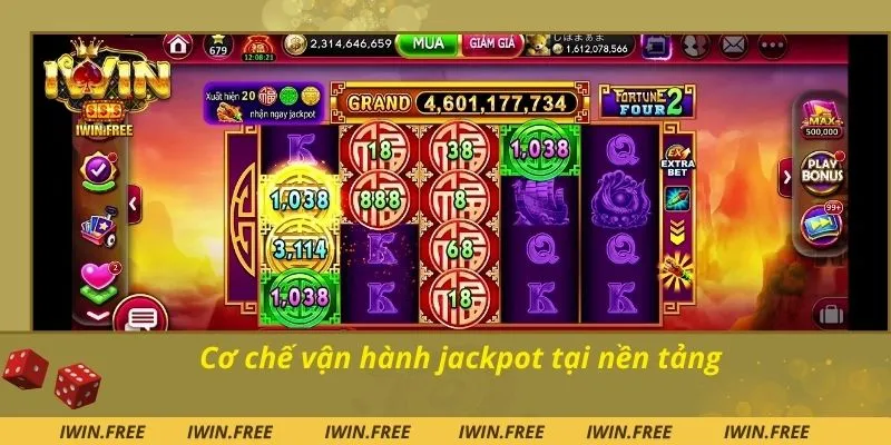 Cơ chế vận hành jackpot tại nền tảng