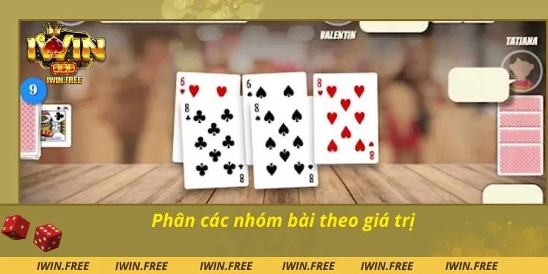Phân các nhóm bài theo giá trị