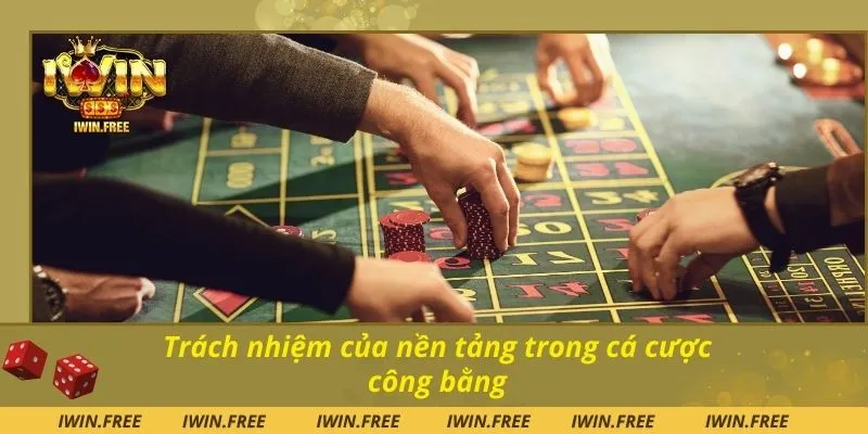 Trách nhiệm của nền tảng trong cá cược công bằng